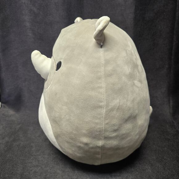 Squishmallows Irvin the Rhino Ultra Soft Stuffed Plush Animal Toy - Picture 2 of 9